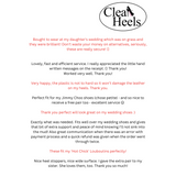 Clear Heel Stoppers - High Heel Protectors for Shoes