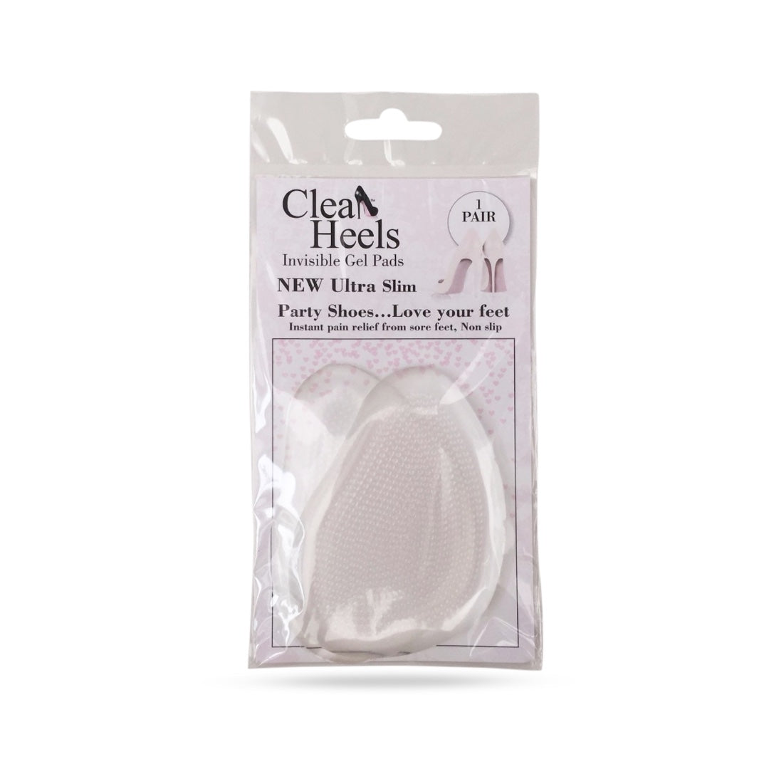 Clean Heels Ultra Slim Gel Pads for Shoes