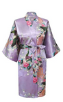 Purple Bridal robes and nightgown from Clean Heels