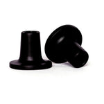 Plain Black Heel Stoppers for shoes from Clean Heels