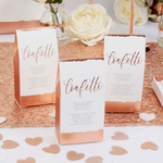 Dipped in Rose Gold Biodegradable Tissue Eco-friendly Confetti