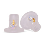 Swarovski® Crystal Heart Stoppers for Heels from Clean Heels